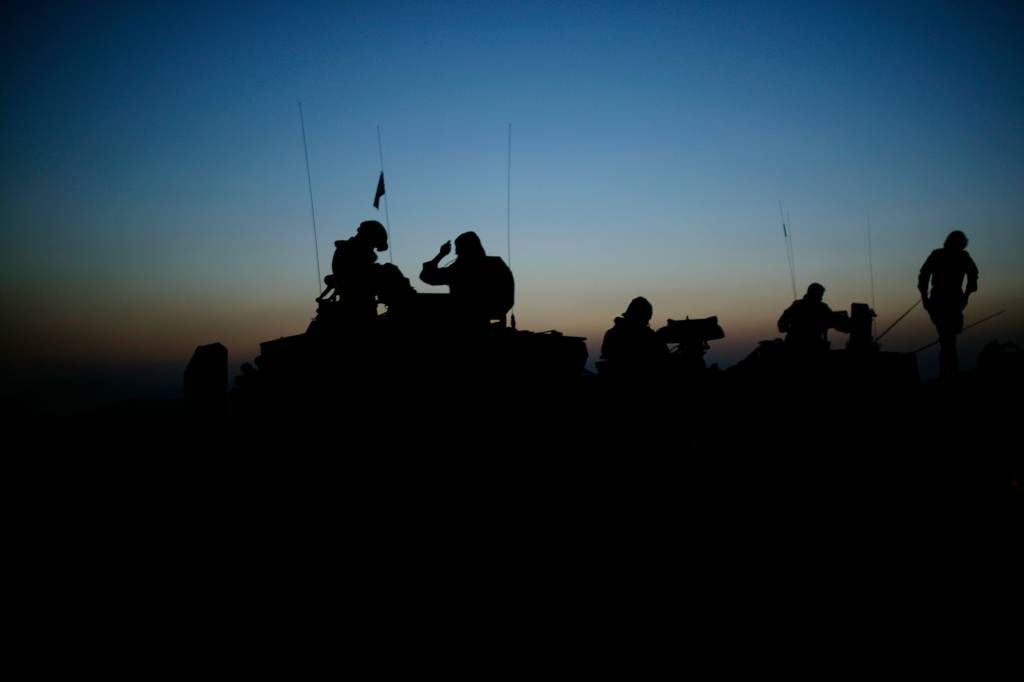 Soldater fra Telemark Task Force, Battlegroup 3 (BG 3) utenfor Kabul *** Local Caption *** Soldiers from Telemark Battalion in Battlegroup 3 outside Kabul