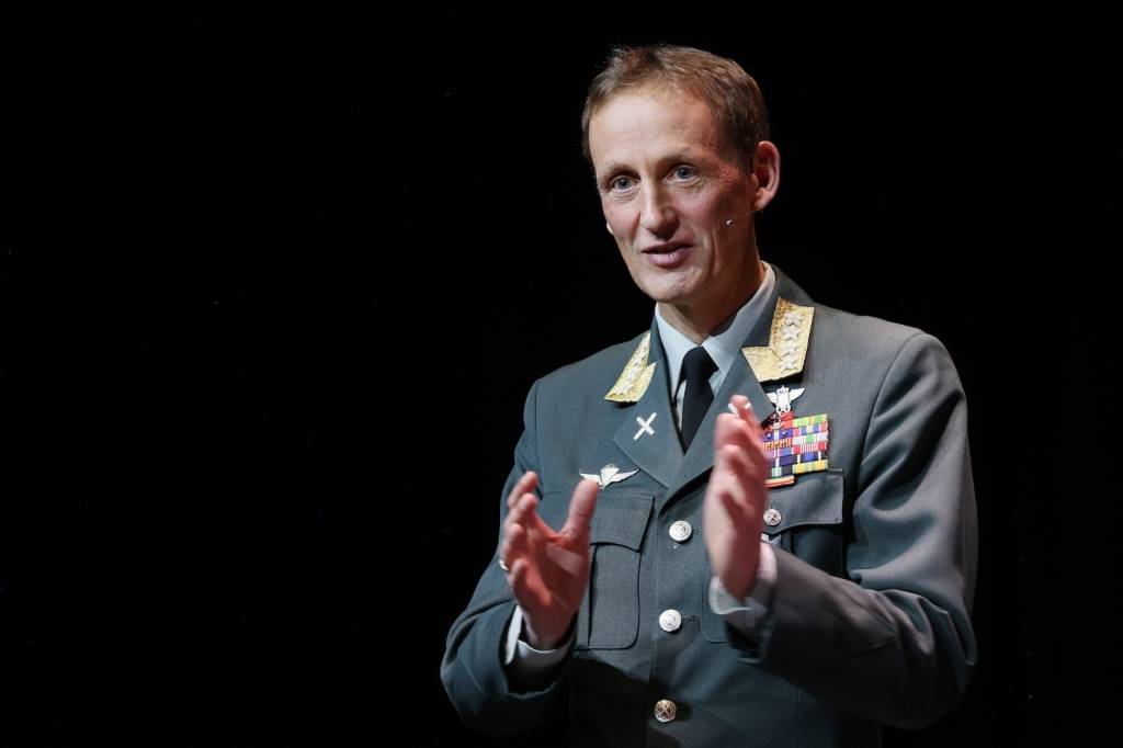 Forsvarssjef, General Eirik Kristoffersen i forbindelse med fremleggelsen av Fagmilitært råd 2024