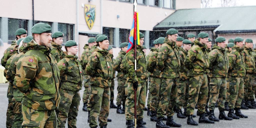 Fra markeringen av Frigjørings- og Veterandagen på Porsangmoen