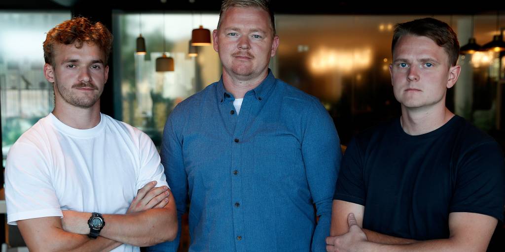 Fra venstre: Tallak Bjorvatten, Runar Jeistad og Mats Johansen