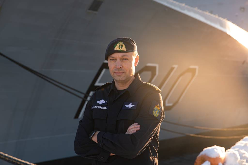 Sjef Marinen, flaggkommandør Trond Gimmingsrud. *** Local Caption *** Commodore Trond Gimmingsrud.