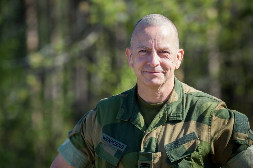 Hærens sjefssersjant, sersjantmajor Rune Wenneberg