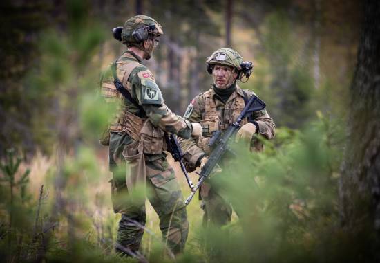 Hærens lagførerskole trener på stridsdrill 1