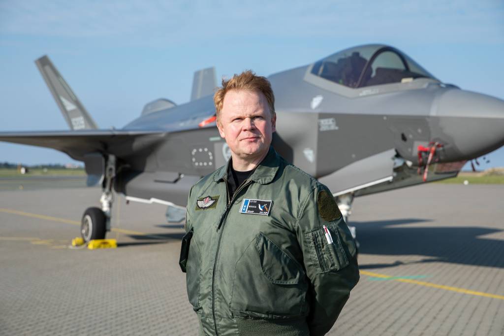 Tron Strand sjef 332-skvadron er detasjementsjef for IAP 2021.