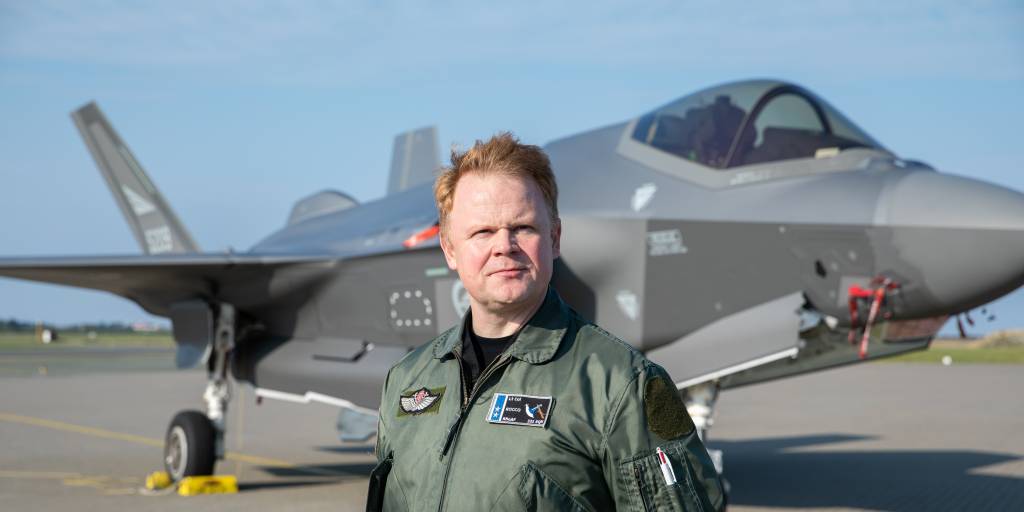 Tron Strand sjef 332-skvadron er detasjementsjef for IAP 2021.