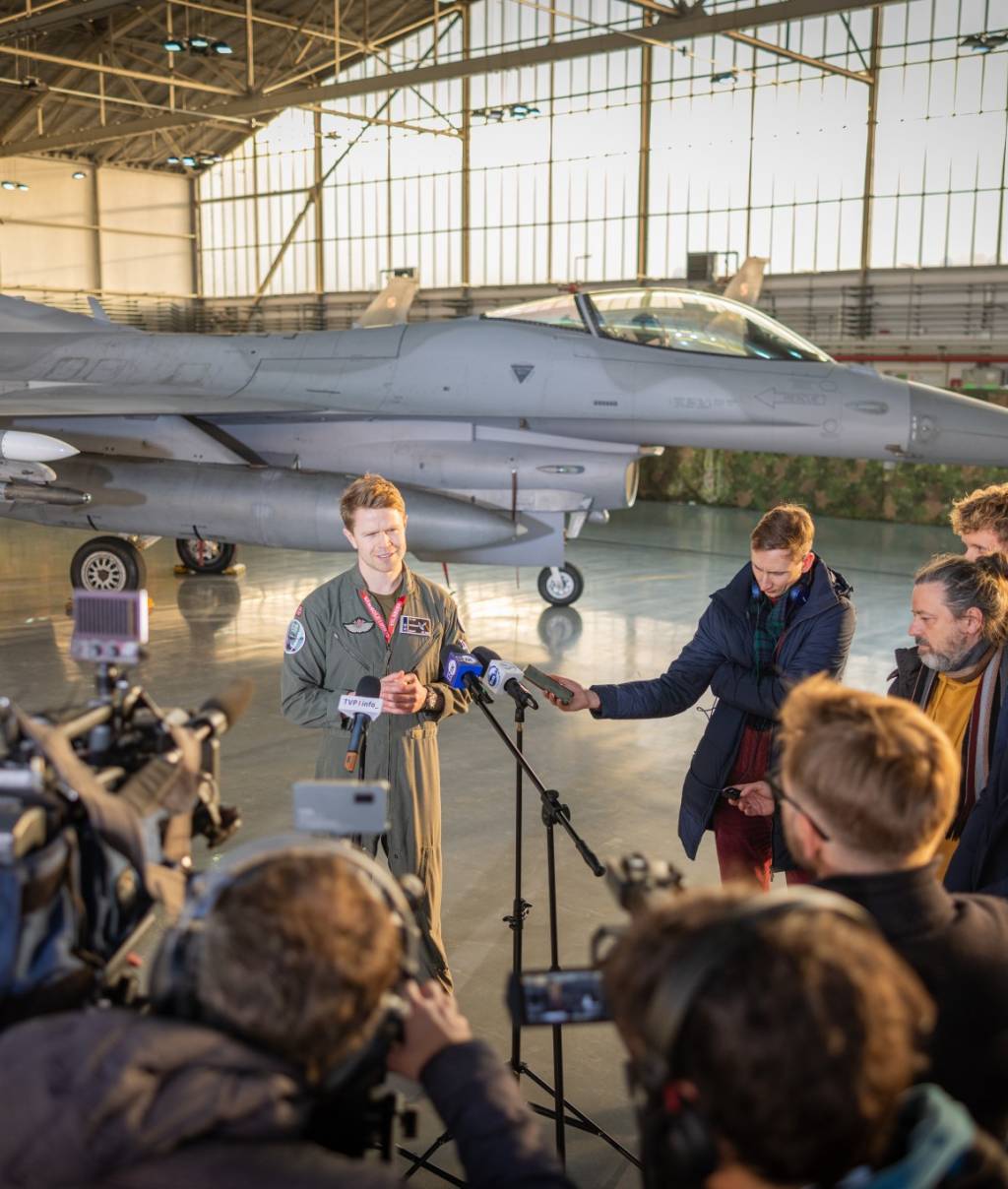 Sjef for den norske F-35-styrken i Polen, oberstløytnant 