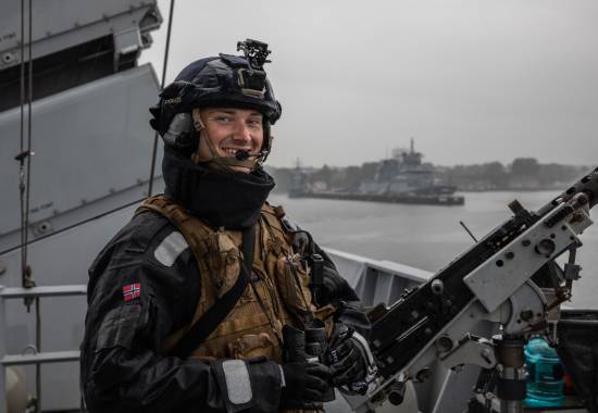 Mannskapet ombord på KNM Otto Sverdrup