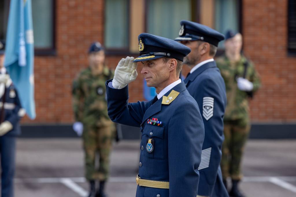 Påtroppende sjef Luftforsvaret, generalmajor under sjefsskifte. 