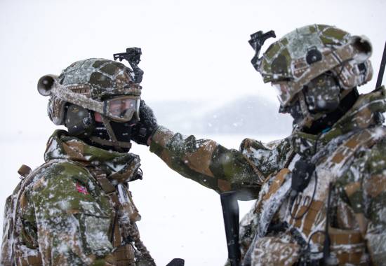 Force Protection under Iceland Air Policing 2020 på en rutinemessig stref rundt Keflavik Air Base.
