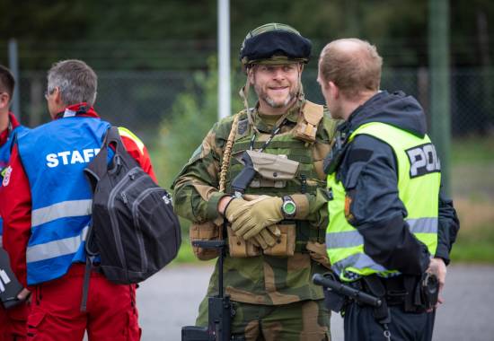 Ambulansemesterskapet 2019 for Sykehuset innlandet ble holdt på Jørstadmoen leir, 6. september 2019