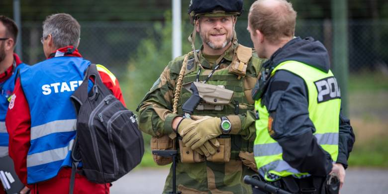 Ambulansemesterskapet 2019 for Sykehuset innlandet ble holdt på Jørstadmoen leir, 6. september 2019