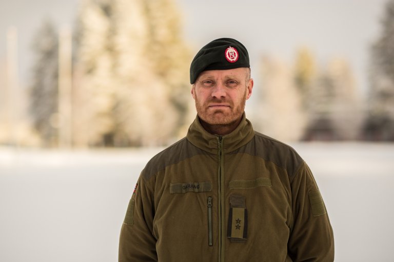 Stein Garang, sjef for Forsvarets opptak og seleksjon