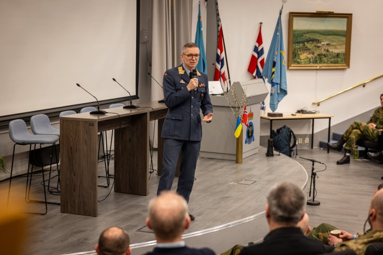 Sjef Forsvarets Høyskole, generalmajor Dag Rist Aamoth. Foto: Sigurd Tonning-Olsen, Forsvaret