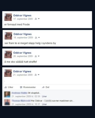 skjermdump fra Oddvar Vignes sin LinkedIn-profil.