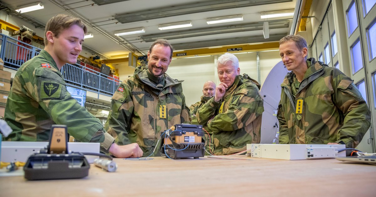 Kronprinsen Bes kte Cyberforsvaret Forsvaret kronprinsen-bes-kte-cyberforsvaret-forsvaret