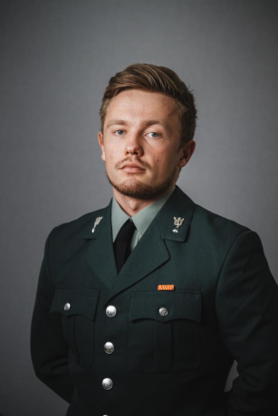 Lieutenant Audun Bentzrød, Executive officer (XO) Mechanized Infantry Coy 3 / Telemark Battalion