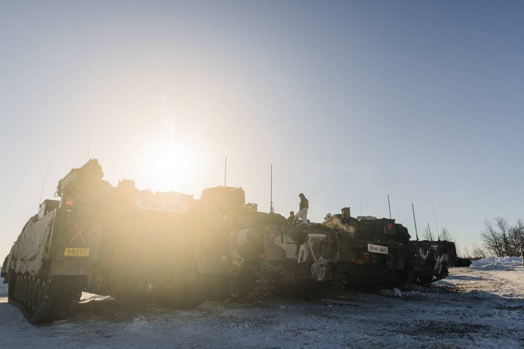 Porsanger bataljonen under Nordic Response 24.