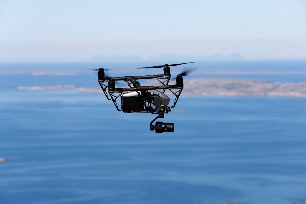 Fra inspillingen av omdømmefilm i området rundt Bodø