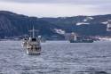 KNM Måløy seiler i SNMCMG1 til Nord-Norge for å delta på Nordic Response 24.