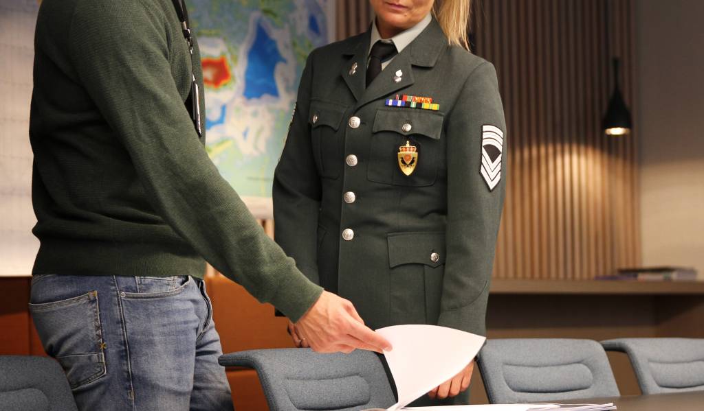 Kontorlokaler hos Etterretningstjenesten