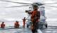 Samtrening med fregattvåpenet. Besetning fra KNM Roald Amundsen får anledning til å komme ombord og trene / NH90 helicopter on board the coastal vessel KV Senja