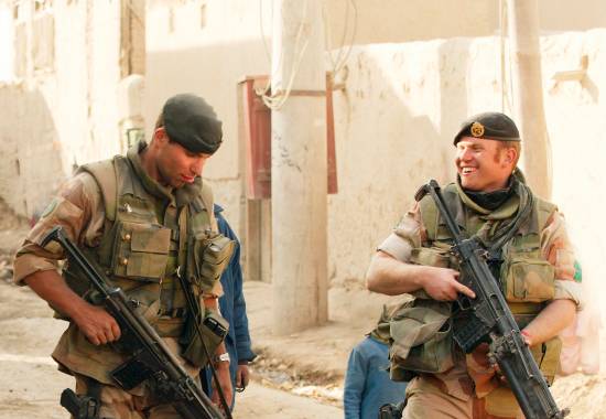 Norske soldater i ISAF styrken patruljerer på forskjellige områder rundt i Kabul, Afghanistan