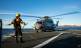 Det nye fregatt helikopteret NH90 om bord på Fridtjof Nansen.