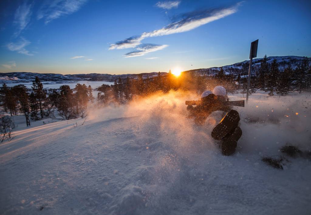 Heimevernet under øvelse / The Norwegian Home Guard during an exercise