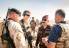 Operation Inherent Resolve: Norske soldater fra NORTU 5 (Norwegian Task Unit) i samtale med irakere i Anbar, Irak.