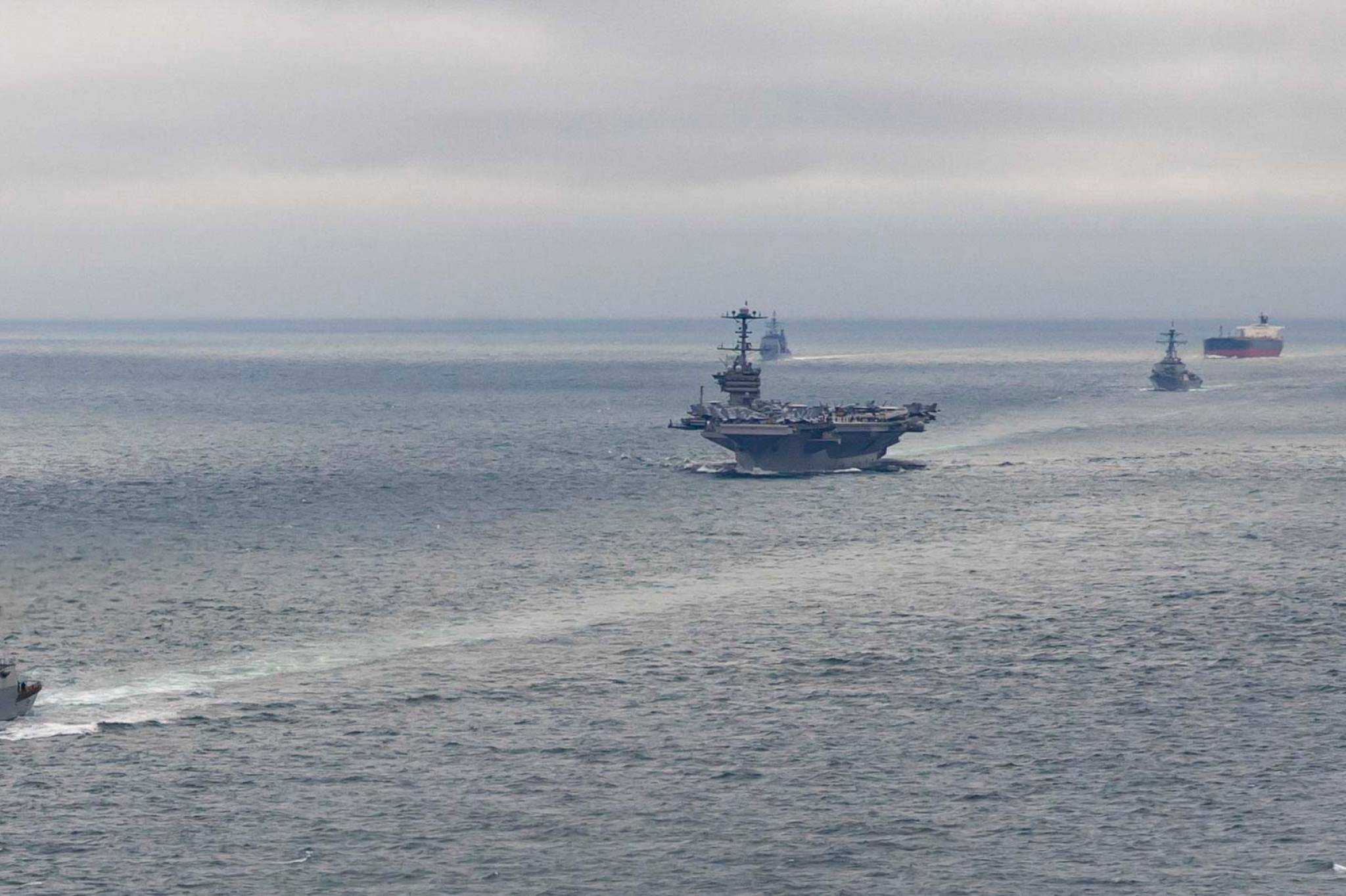 American Aircraft Carrier to Train with Norwegian Forces Norwegian