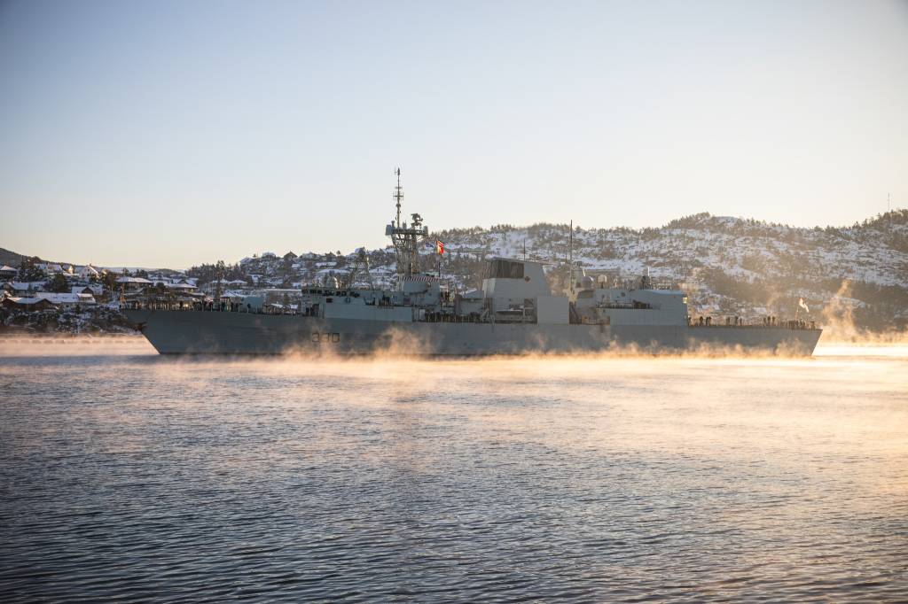 Det Canadiske fartøyet HMCS 