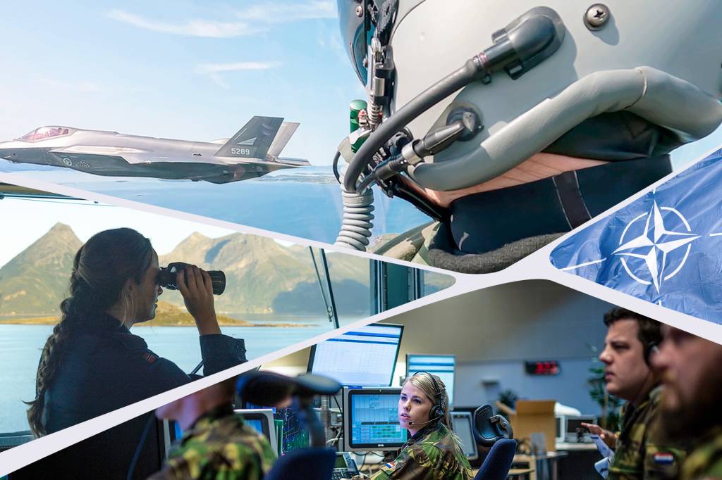 Luftmakt og ledelse toppbilde nettet