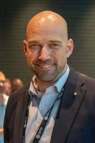 Lars Ullensvang er leder i Befalets Fellesorganisasjon. Foto: Øyvind Førland Olsen, Offisersbladet