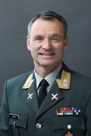 Generalmajor Lars Magnus Huse, sjef for Plan- og utviklingsavdelingen i Forsvarsstaben