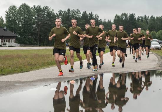 Rekrutter fra Hans Majestet Kongens Garde