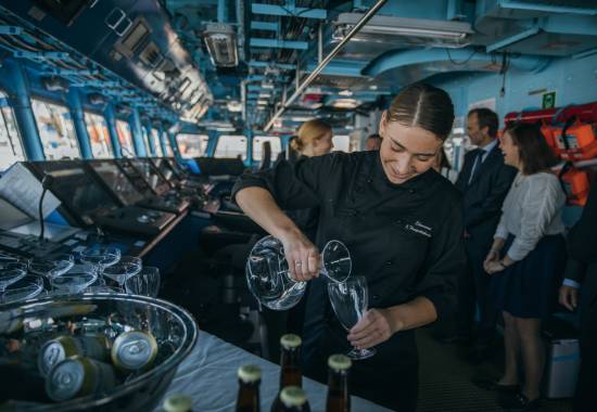 Menig Ekornrud er sterridsgast ombord på KNM Thor Heyerdahl