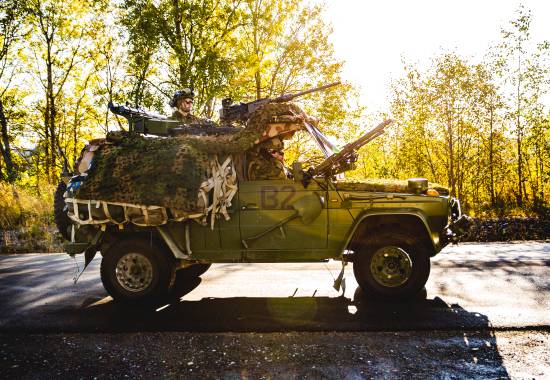 Innsatsstyrke Rype samtrener med Telemark Bataljon på Rena.