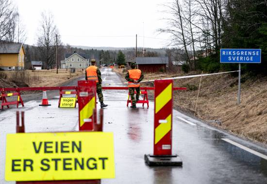 Heimevernet bistår Politiet og Tollvesen med grensekontroll i Innlandet fylke under Konrona-krisen