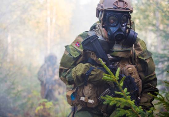 I september 2014 gjennomførte Kampeskadronen (KESK) øvelse Ulvunge. Dette er den avsluttende rekrutt- og mestringsøvelsen, og er noe alle må gjennom før de kan bære den sorte bereten. // In September of 2014 the Norwegian Army's Manoeuvre School's Mechanized Company Group (KESK) conducted the exercise 