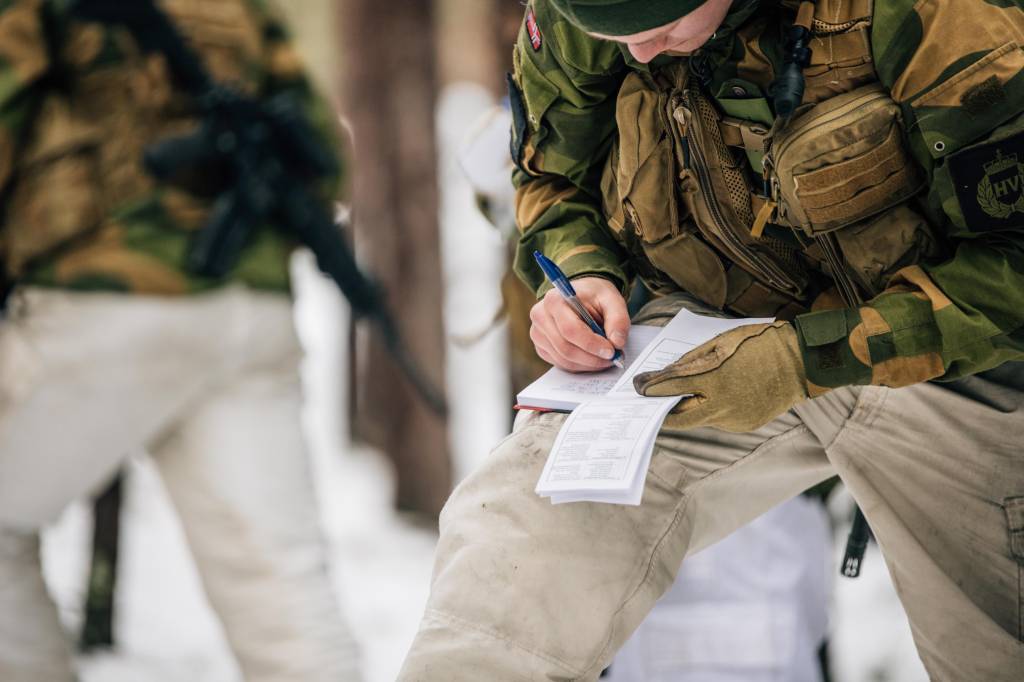 Finnmark heimevernsdistrikt 17 gjennomfører grunnleggende lagførerkurs for soldater i område, innsats og førstegangstjeneste på Porsangmoen