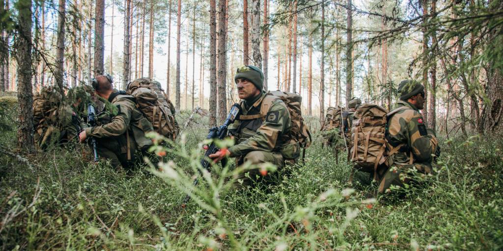 Lagførerkurs på Haslemoen med soldater fra HV-05.