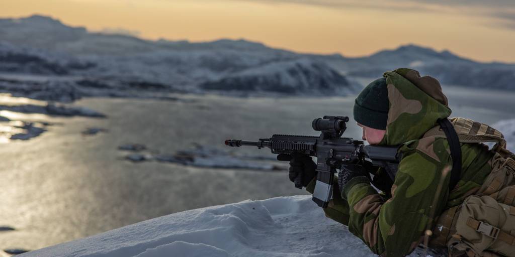Fra øvelse Bifost 2019