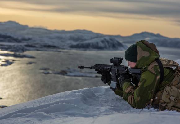 Fra øvelse Bifost 2019