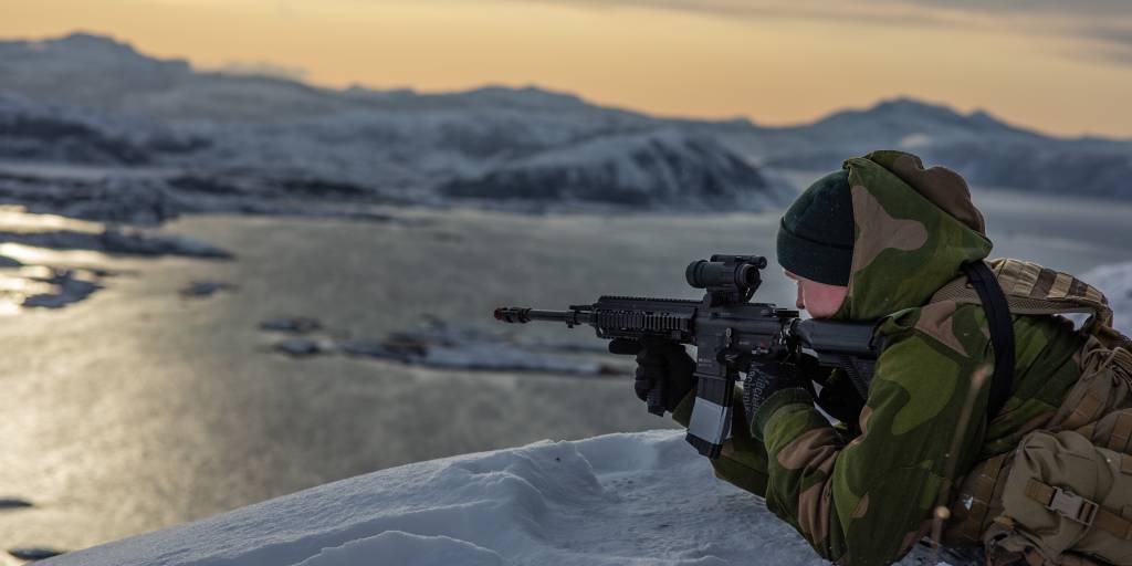 Fra øvelse Bifost 2019