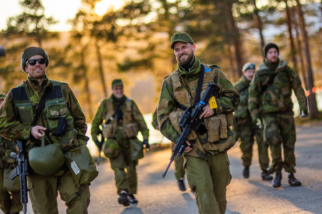 God stemning i HV-16208 under øvelse Bifrost 2019