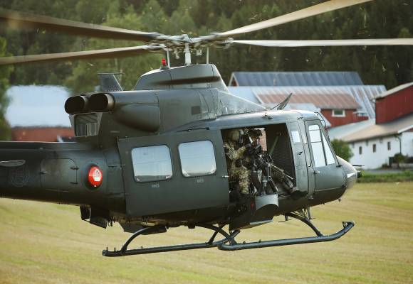 Forsvarets spesialkommando (FSK) og 339 Special Operation Aviation Squadron (SOAS) på øvelse i Norge
