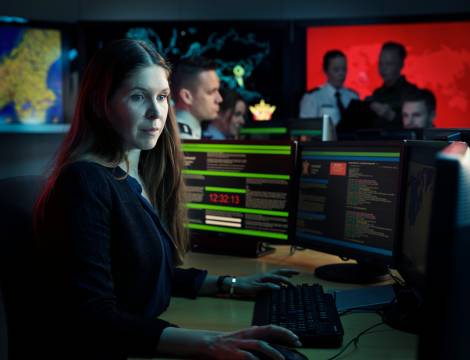 Illustrasjonsfoto av et operasjonsrom /
Opreations room