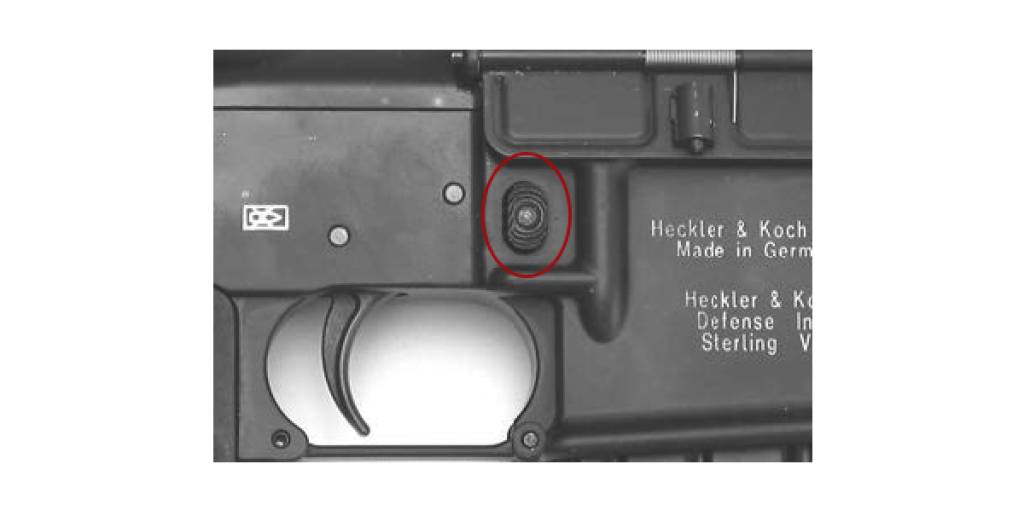 HK416 magasinklinke (H)2
