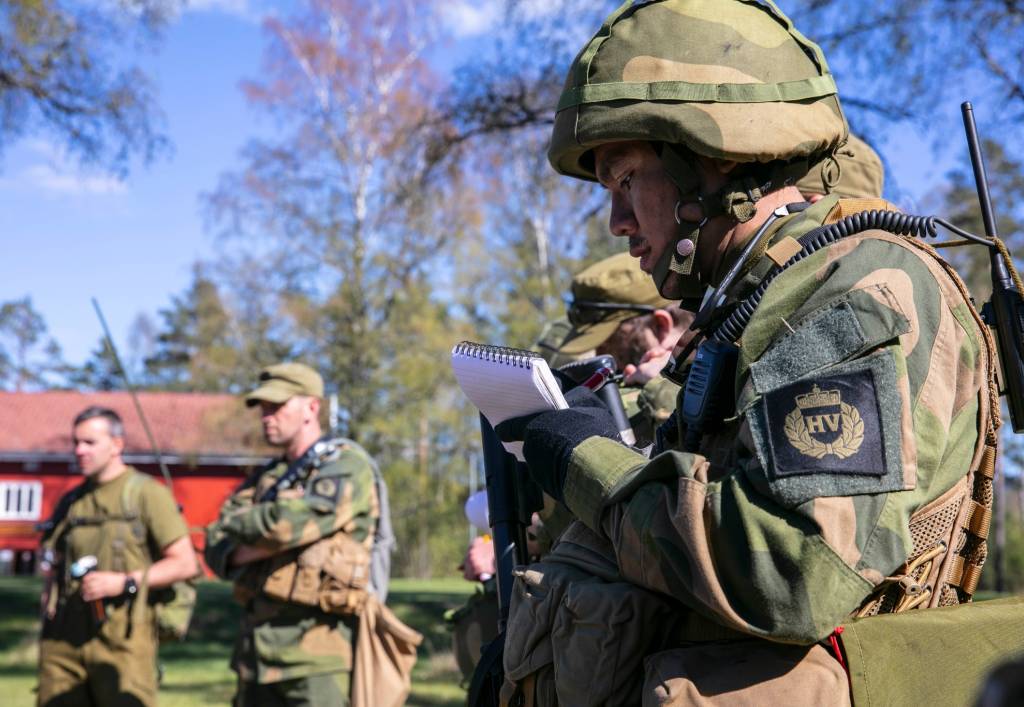 Grunnleggende lagførerkurs, videregående lagførerkurs og troppssersjantkurs arrangertes samtidig på Evjemoen i begynnelsen av mai 2019 for HV-08. 