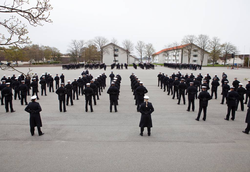 Siste dag på Sjørekruttskolen for rekruttet 1303